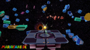 Space Junk Galaxy — Super Mario Galaxy walkthrough route