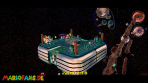 Space Junk Galaxy — Super Mario Galaxy walkthrough route