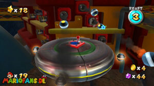 Battlerock Galaxy — Super Mario Galaxy walkthrough route