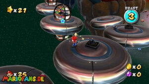 Battlerock Galaxy — Super Mario Galaxy walkthrough route
