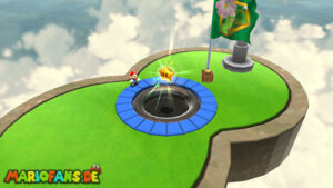 Rolling Green Galaxy — Super Mario Galaxy walkthrough route