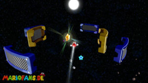 Sling Pod Galaxy — Super Mario Galaxy walkthrough route