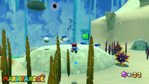 Beach Bowl Galaxy — Super Mario Galaxy walkthrough route