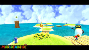 Beach Bowl Galaxy — Super Mario Galaxy walkthrough route