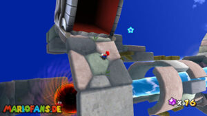 Beach Bowl Galaxy — Super Mario Galaxy walkthrough route