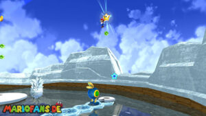 Beach Bowl Galaxy — Super Mario Galaxy walkthrough route