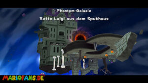 Ghostly Galaxy — Super Mario Galaxy walkthrough route