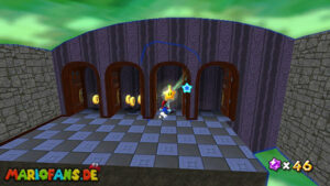 Ghostly Galaxy — Super Mario Galaxy walkthrough route