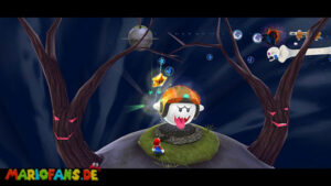 Ghostly Galaxy — Super Mario Galaxy walkthrough route
