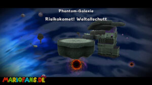 Ghostly Galaxy — Super Mario Galaxy walkthrough route