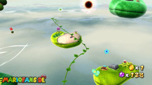 Gusty Garden Galaxy — Super Mario Galaxy walkthrough route