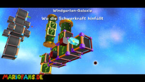 Gusty Garden Galaxy — Super Mario Galaxy walkthrough route