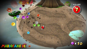 Gusty Garden Galaxy — Super Mario Galaxy walkthrough route