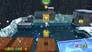 Freezeflame Galaxy — Super Mario Galaxy walkthrough route