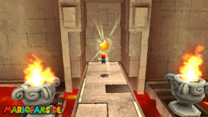 Freezeflame Galaxy — Super Mario Galaxy walkthrough route