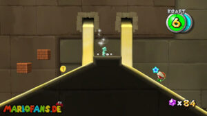 Dusty Dune Galaxy — Super Mario Galaxy walkthrough route