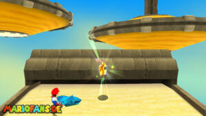 Dusty Dune Galaxy — Super Mario Galaxy walkthrough route