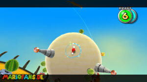 Dusty Dune Galaxy — Super Mario Galaxy walkthrough route