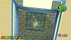 Dusty Dune Galaxy — Super Mario Galaxy walkthrough route