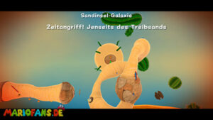 Dusty Dune Galaxy — Super Mario Galaxy walkthrough route