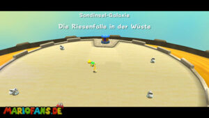 Dusty Dune Galaxy — Super Mario Galaxy walkthrough route