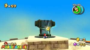 Dusty Dune Galaxy — Super Mario Galaxy walkthrough route