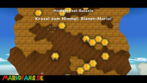 Honeyclimb Galaxy — Super Mario Galaxy walkthrough route