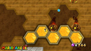Honeyclimb Galaxy — Super Mario Galaxy walkthrough route