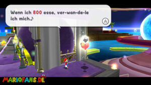 Bigmouth Galaxy — Super Mario Galaxy walkthrough route