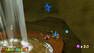 Gold Leaf Galaxy — Super Mario Galaxy walkthrough route