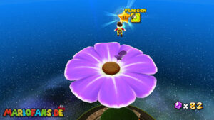 Gold Leaf Galaxy — Super Mario Galaxy walkthrough route