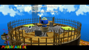 Gold Leaf Galaxy — Super Mario Galaxy walkthrough route