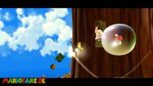 Gold Leaf Galaxy — Super Mario Galaxy walkthrough route