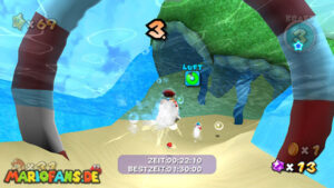 Sea Slide Galaxy — Super Mario Galaxy walkthrough route