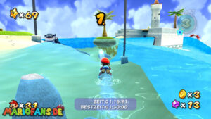 Sea Slide Galaxy — Super Mario Galaxy walkthrough route