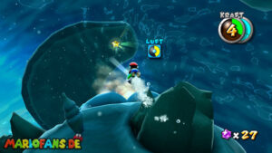 Bonefin Galaxy — Super Mario Galaxy walkthrough route