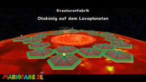 Bowser Jr.'s Lava Reactor — Super Mario Galaxy walkthrough route