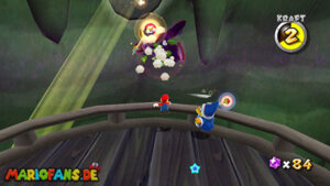 Deep Dark Galaxy — Super Mario Galaxy walkthrough route