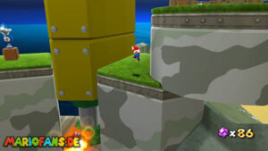Deep Dark Galaxy — Super Mario Galaxy walkthrough route