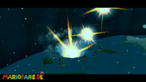 Deep Dark Galaxy — Super Mario Galaxy walkthrough route