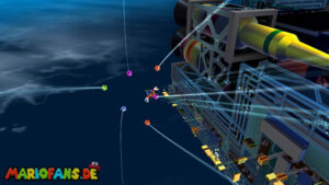 Dreadnought Galaxy — Super Mario Galaxy walkthrough route