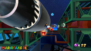 Dreadnought Galaxy — Super Mario Galaxy walkthrough route
