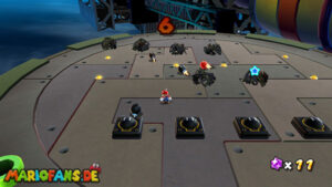 Dreadnought Galaxy — Super Mario Galaxy walkthrough route
