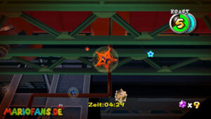 Dreadnought Galaxy — Super Mario Galaxy walkthrough route
