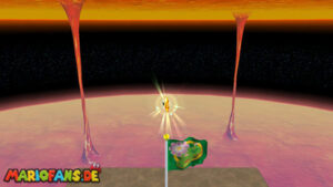 Melty Molten Galaxy — Super Mario Galaxy walkthrough route