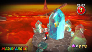 Melty Molten Galaxy — Super Mario Galaxy walkthrough route