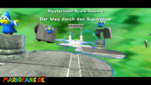Matter Splatter Galaxy — Super Mario Galaxy walkthrough route