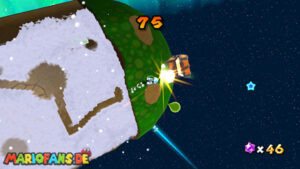 Snow Cap Galaxy — Super Mario Galaxy walkthrough route
