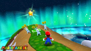 Snow Cap Galaxy — Super Mario Galaxy walkthrough route