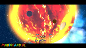 Bowser's Galaxy Reactor — Super Mario Galaxy walkthrough route